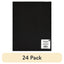 (24 pack) Hello Hobby Black Felt Sheet for Craft Bases, 9" x 12"