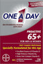 One A Day Proactive 65+ Multivitamin – Men & Women, 150 Tablets, Supports Bone & Cell Health with Vitamins A, C, D, Zinc, Calcium & Folic Acid
