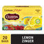 Celestial Seasonings Lemon Zinger Caffeine-Free Herbal Tea Bags (20 Count)