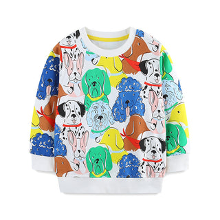 Buy 8212-models European And American Style Cartoon Printed Children&#39;s Sweatshirt