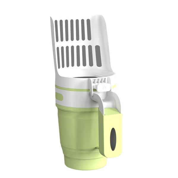 Widen Cat Litter Shovel Scoop With Refill Bags Large Cat Litter Box Self Cleaning Cat Waste Bin System