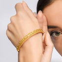 Special-interest Design Copper Plated Gold Bracelet For Women