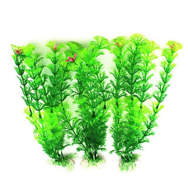 30CM Plastic Water Grass Artificial Water Plant Grass Aquari