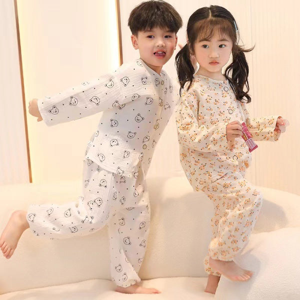 Cartoon Cotton Children's Pajama Set