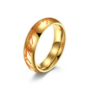 Titanium Steel Luminous Ring Personality Hipster