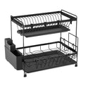 Double - Layer Multi - Functional Dish Rack Drain Basket For Storage And Arrangement