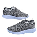 Women's Stripe Knit Sock Shoes