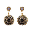 Bohemian Ethnic Style Stud Earrings Sunflower