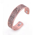 Adventure Outdoor Camping Nature Flower Cartoon Red Copper Plating Open-ended Bracelet