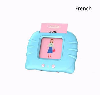 Buy blue-french-version Card Early Education Children&#39;s Enlightenment English Learning Machine