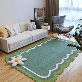 Carpet Full Spread Living Room Bedroom Thickened Imitation Cashmere Carpet Anti-slip Bed Blanket