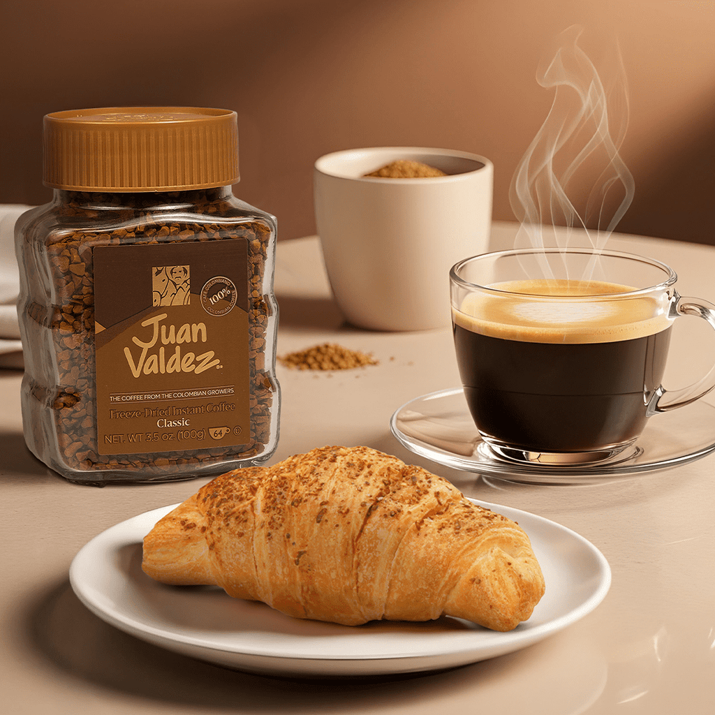 Juan Valdez Classic Freeze-Dried Instant Coffee – Premium Colombian, 3.52 oz