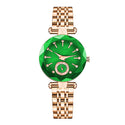 Women's Fashion Simple Cut Quartz Watch Steel Band