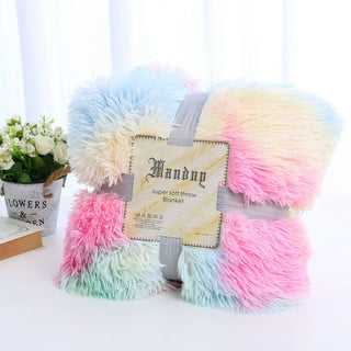 Buy pillow-case Plush Blanket Double-layer Blanket Multifunctional