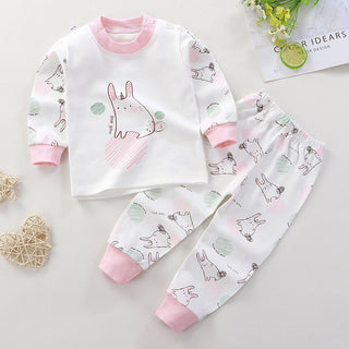 Buy a08 Boys And Girls Children&#39;s Underwear Suit Cotton Children Autumn And Winter Pajamas