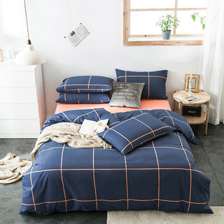 Buy 7-style Check cotton bedding