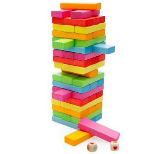 Buy color Parent-child stacking building block toys