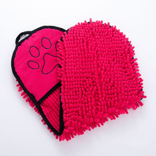 Buy rose-red Dogs Cats Towels Super Absorbent Dog Bathrobe Microfiber Bath Towels Quick-Drying Cat Bath Towel For Pets Towel Dog Towels Pet Products