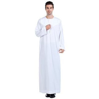 Buy white Arab Middle Eastern Men&#39;s Robe