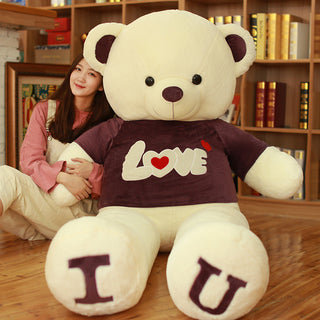 Buy white-a Heart Bear Pillow Plush Toy Valentine&#39;s Day Gift