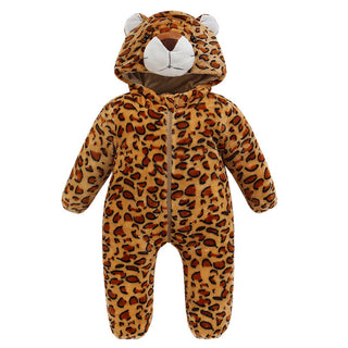 Buy cheetah Baby Rompers Winter Autumn Clothes