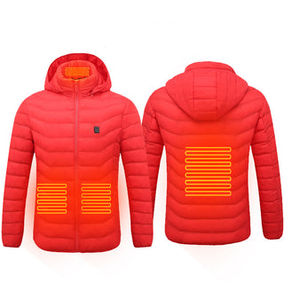 Buy red-zone4 Men&#39;s USB Electric Heated Winter Jacket