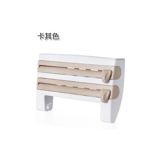 Buy brown 4-In-1 Kitchen Roll Holder Dispenser