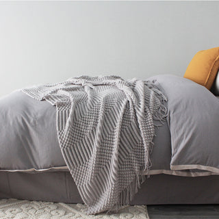 Buy light-grey Small blanket nap blanket