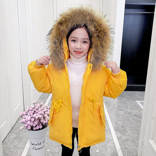 Buy yellow Children&#39;s warm coat