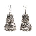 Ethnic Style Exaggerated Trend Personality Earrings Female Double Bell