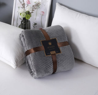 Buy smoke-gray Beibeirong mesh pineapple sofa leisure blanket