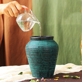 Buy z017-green Ceramic Old Vases In The Living Room With Dried Flowers