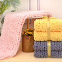 Handmade Thick Wool Woven Blanket Sofa