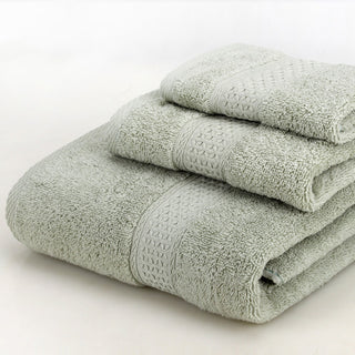 Buy light-green Set of 3 Hotel Home Towel