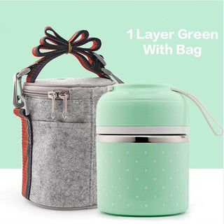 Buy green-bag Amazing Compartment Lunch Box