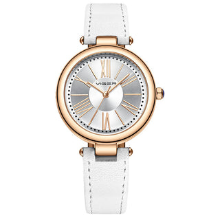 Buy rose-gold-shell-white Simple Ladies Watch Student Watch Female