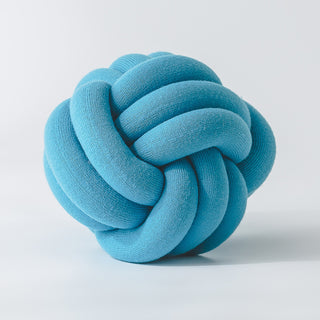 Buy dark-blue Knotted pillow