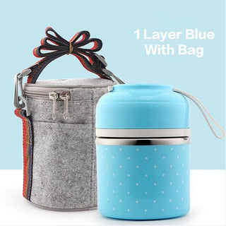 Buy blue-bag Amazing Compartment Lunch Box