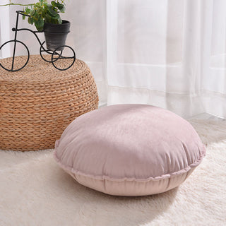 Buy light-pink Nordic Solid Velvet Pillowcase On Car Sofa Bed