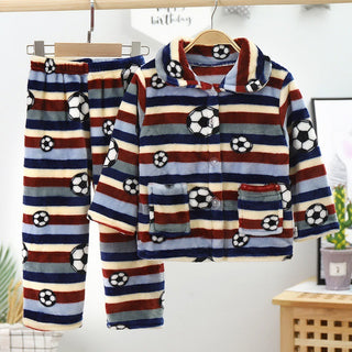 Buy f Children&#39;s Thickened Middle-aged Children&#39;s Home Service Suit