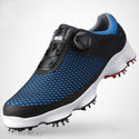 Spinning lace golf shoes