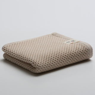 Buy khaki Thickened honeycomb washcloth