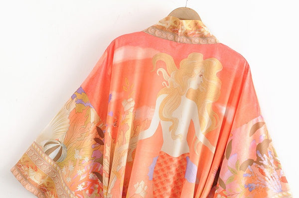 Lace Kimono Beach Resort Robe