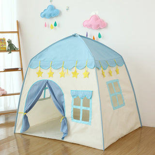 Buy sky-blue Children&#39;s Tent Baby Games Flowers Blossoming House