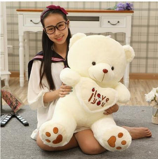 Buy white I Love You Teddy Bear