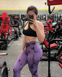 Women Tie Dye Leggings Fitness Yoga Pants