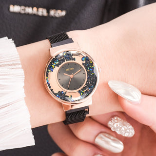 Buy black New Brand Magnetic Women Watch