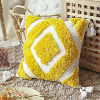 Buy yellow Nordic Pillow Ins Style Moroccan Bohemian Pillow