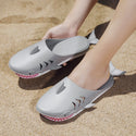 Shark Slippers Beach Shoes Home Flat Slippers for Women & Men