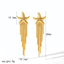 Long Fringe Earrings Advanced Sense Graceful And Fashionable